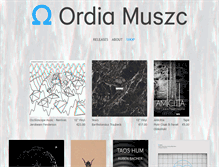 Tablet Screenshot of ordia-muszc.com
